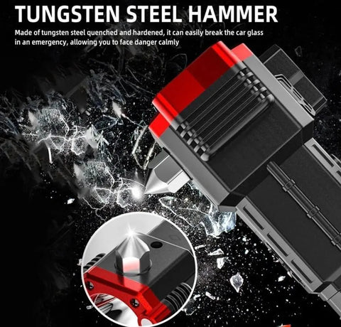 LED Search Light Hammer with Power Bank & Window Hammer